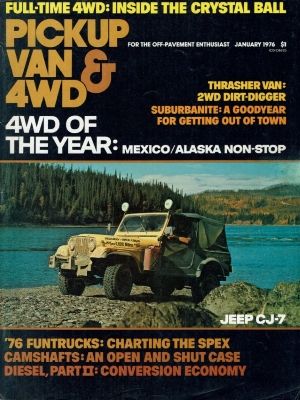 Pickup Van & 4WD  magazine CJ-7 review